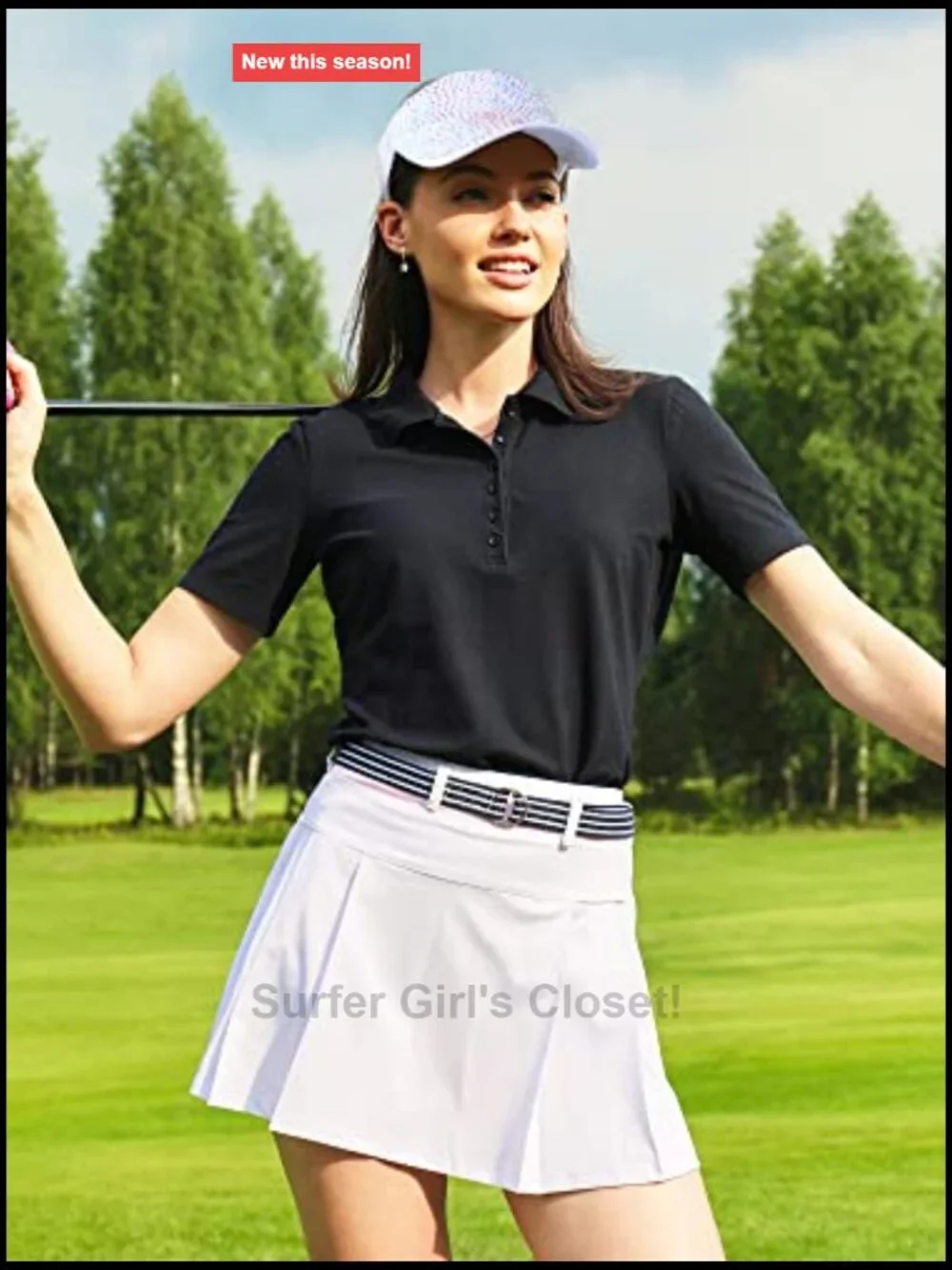 8 Rhinestone Sun Visors for Women Adjustable Glitter Sport Visor Golf Running